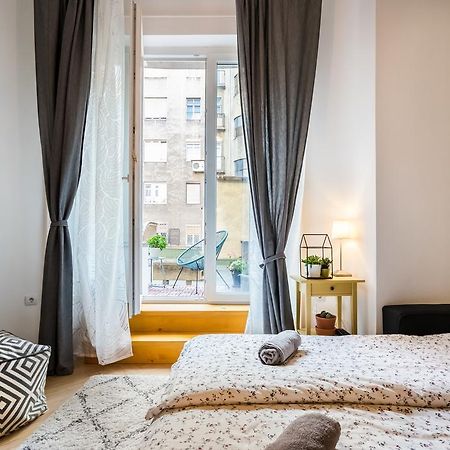 Bpr Charming Design Apartment With Balcony, A/C Будапешт Экстерьер фото