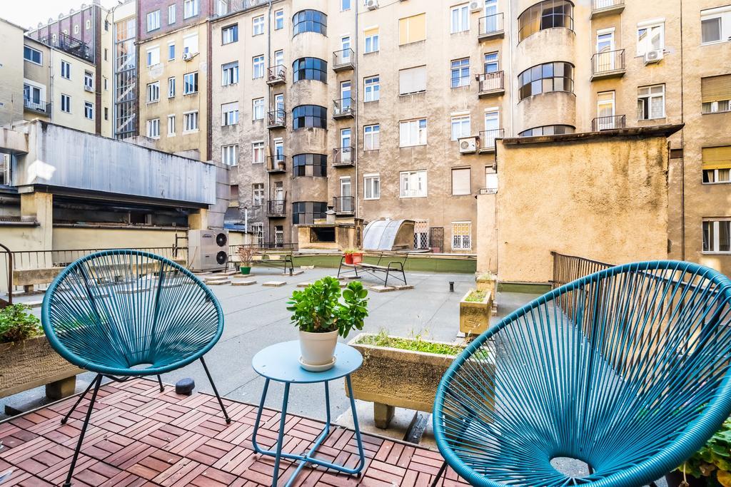 Bpr Charming Design Apartment With Balcony, A/C Будапешт Экстерьер фото